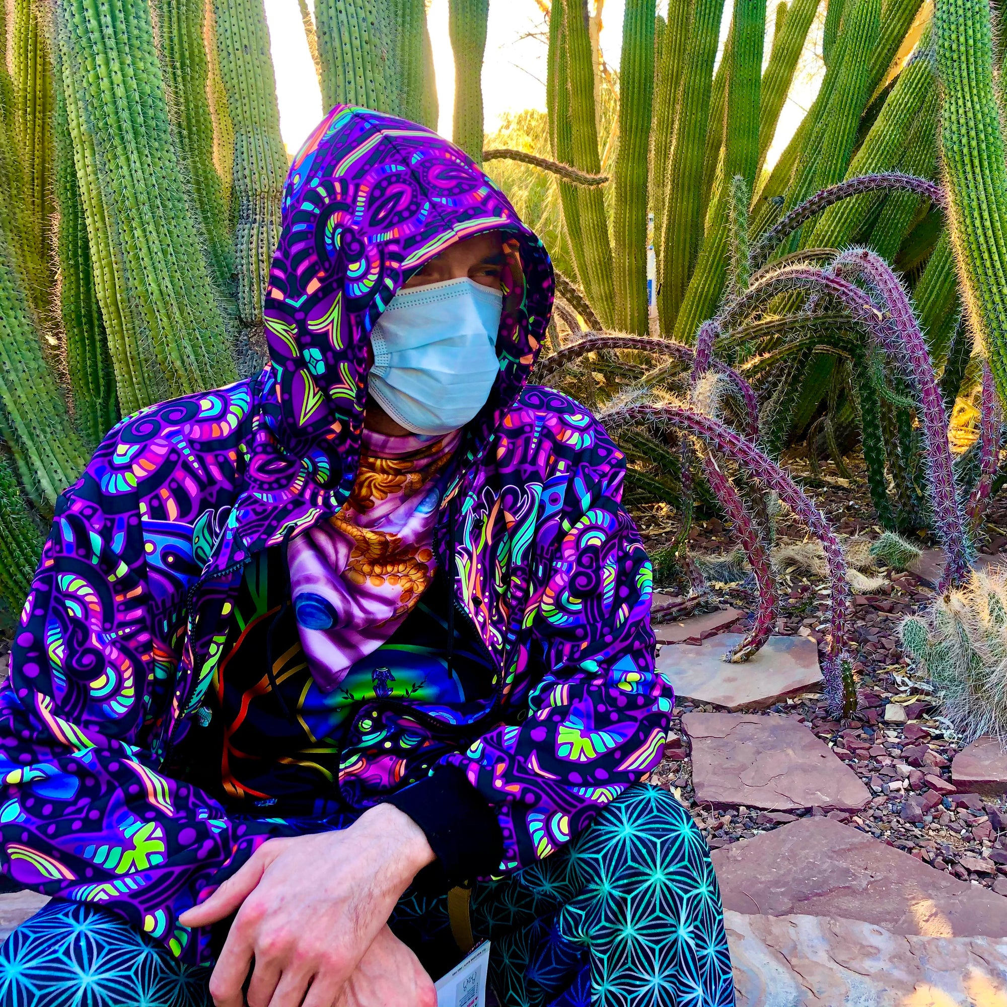 Lord of the Veil Hooded Sweatshirt (Reversible)