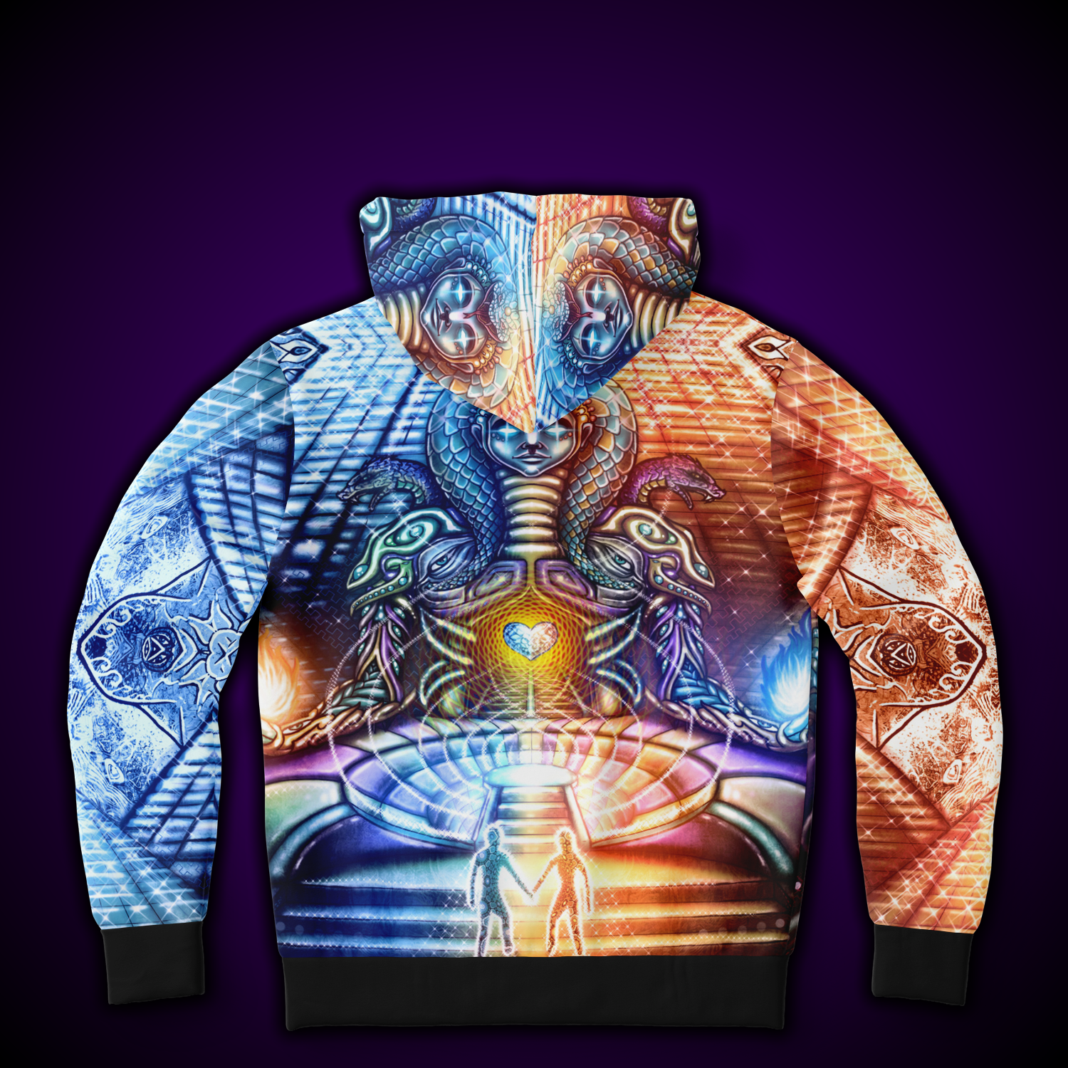 FireMoon FrozenSun | Salvia Droid Hoodie