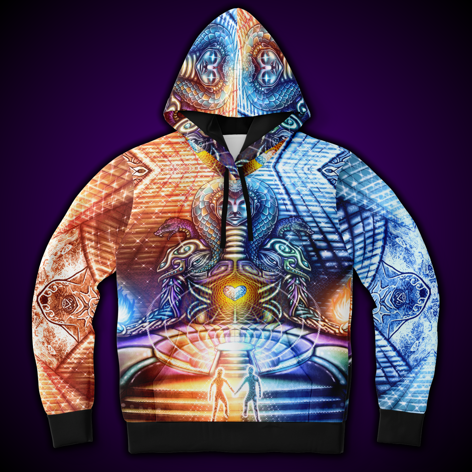 FireMoon FrozenSun | Salvia Droid Hoodie