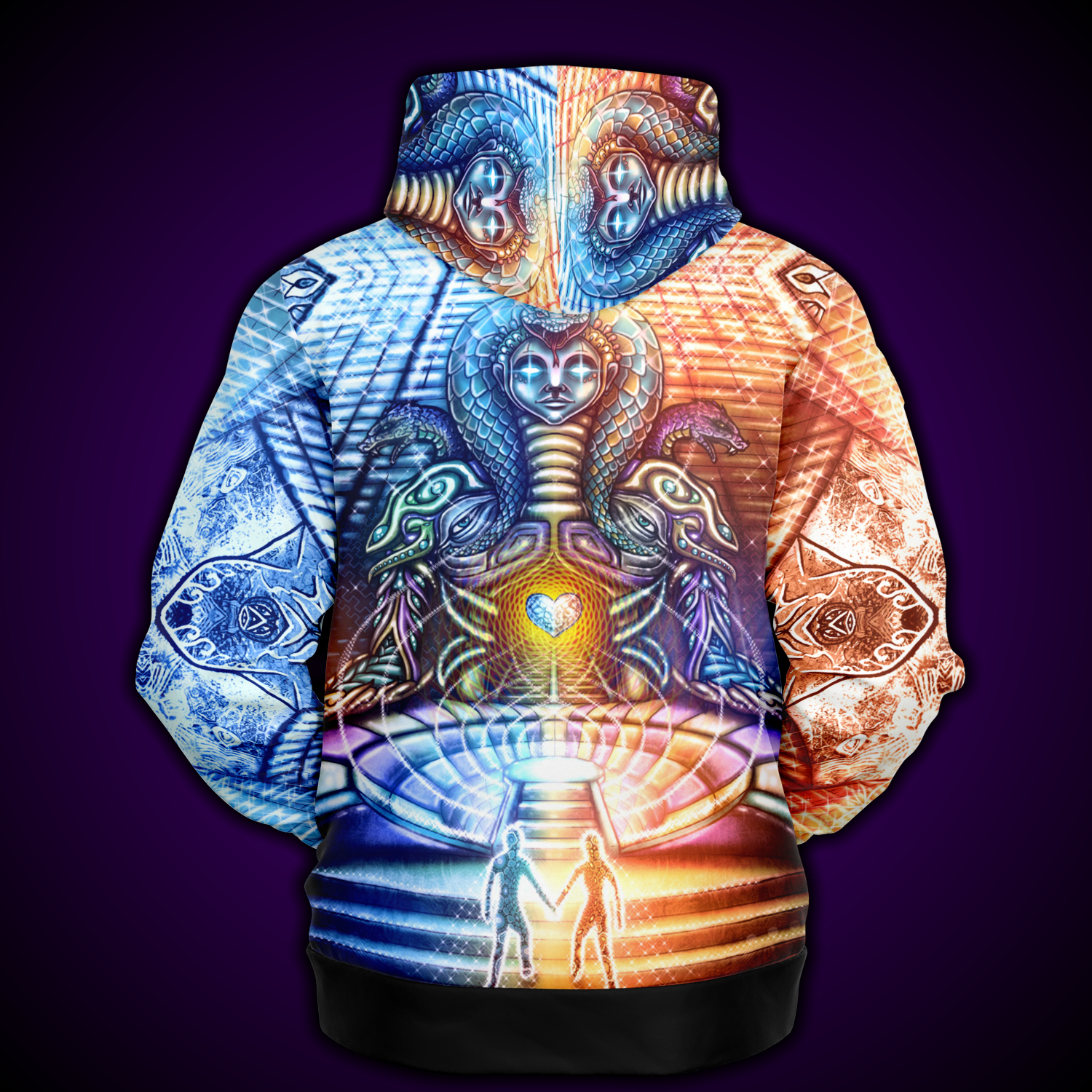 FireMoon FrozenSun | Salvia Droid Hoodie