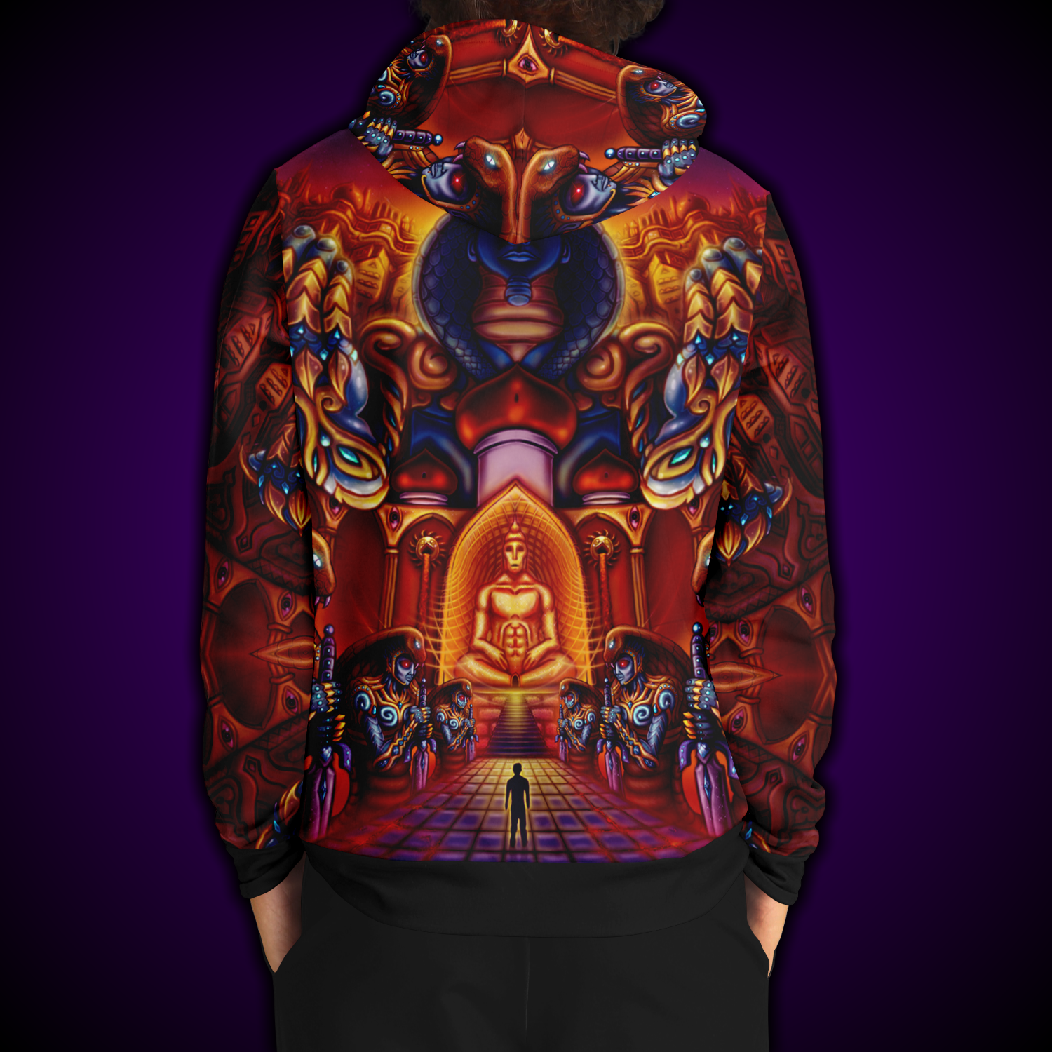 As Above, So Below | Salvia Droid Hoodie