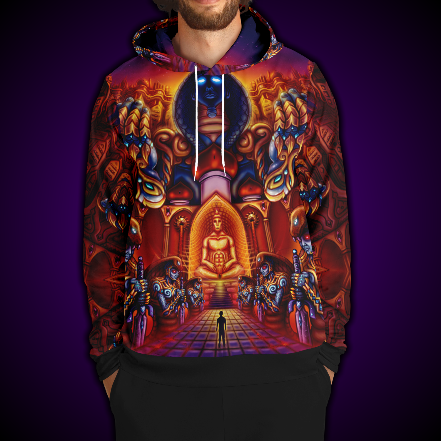 As Above, So Below | Salvia Droid Hoodie