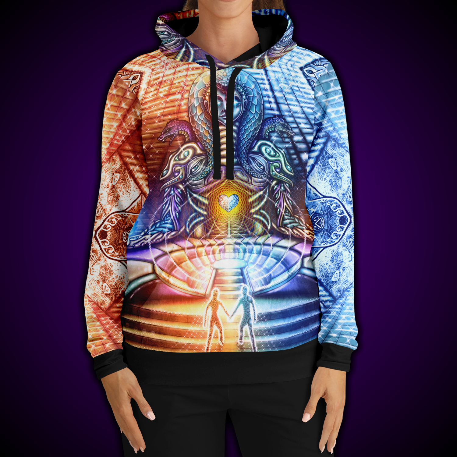 FireMoon FrozenSun | Salvia Droid Hoodie
