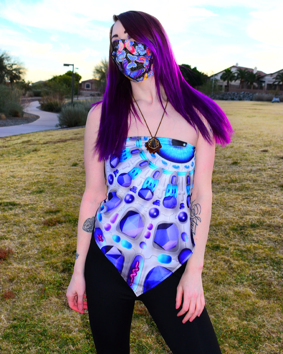 Double-sided Ridgway Bandana (Single)