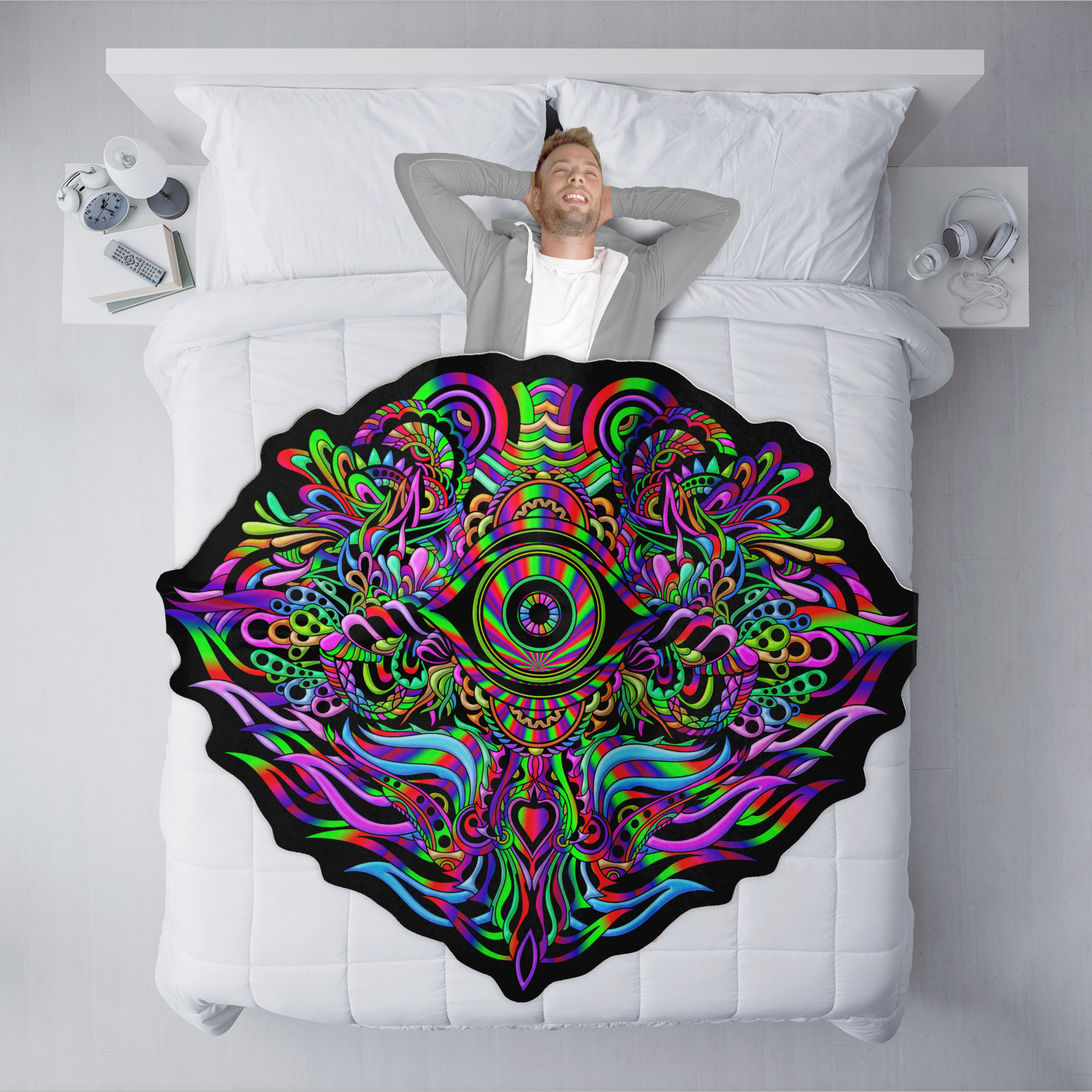 Beyond the Rainbow Freeform Blanket (XL) – Pookster Palace Beyond the Rainbow Freeform Blanket (XL) – Pookster Palace