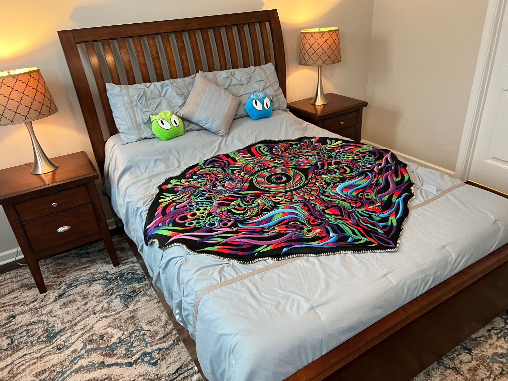 Beyond the Rainbow Freeform Blanket (XL)