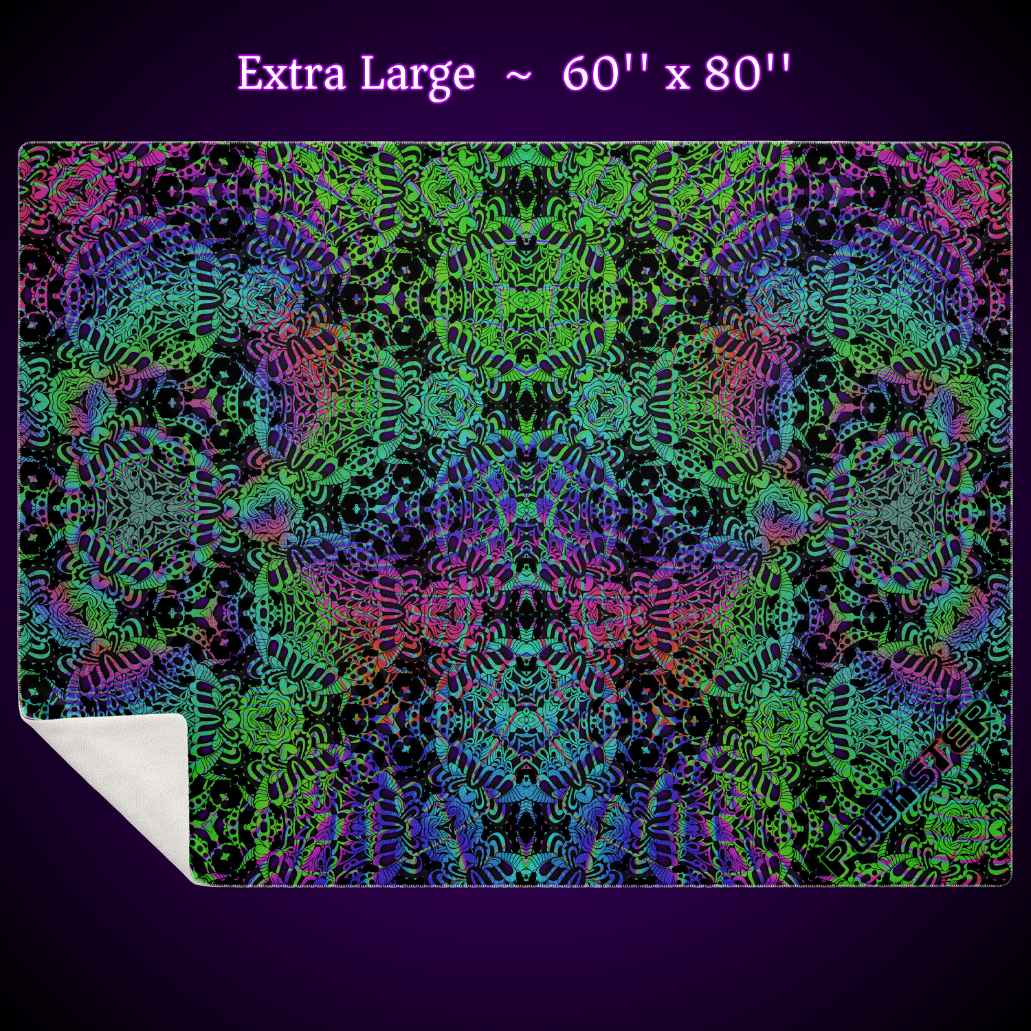 Psilocyber BTV - Microfleece Blanket