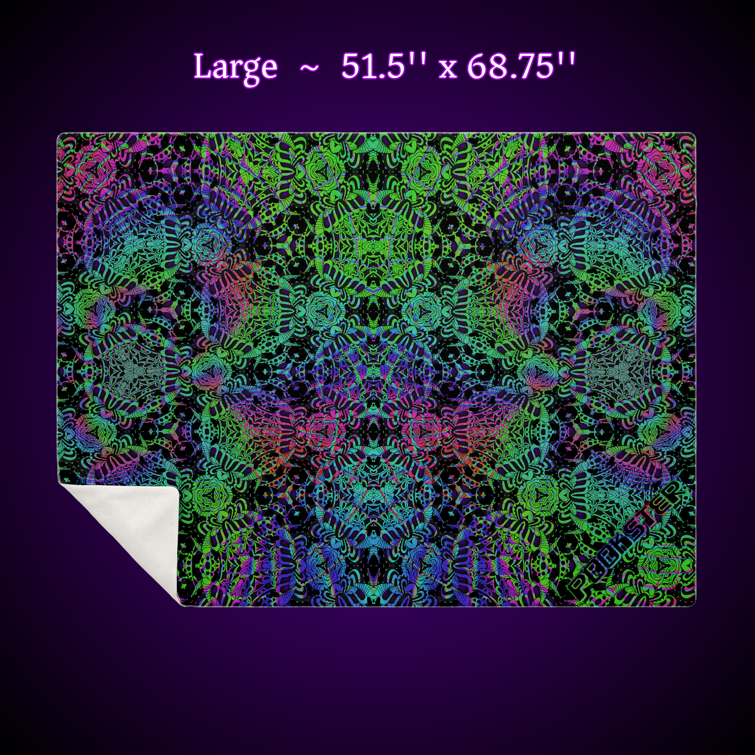 Psilocyber BTV - Microfleece Blanket