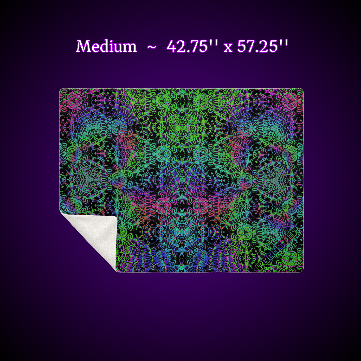 Psilocyber BTV - Microfleece Blanket