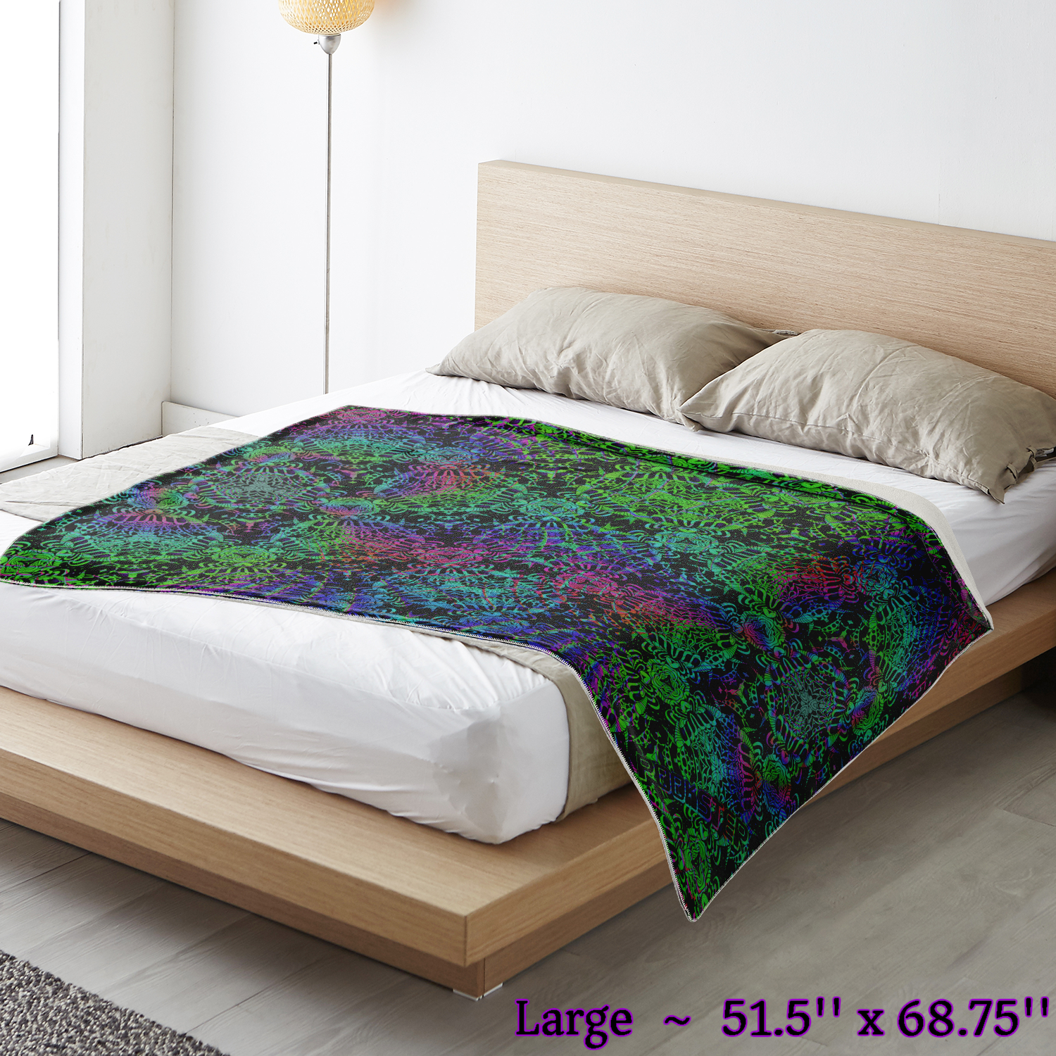 Psilocyber BTV - Microfleece Blanket