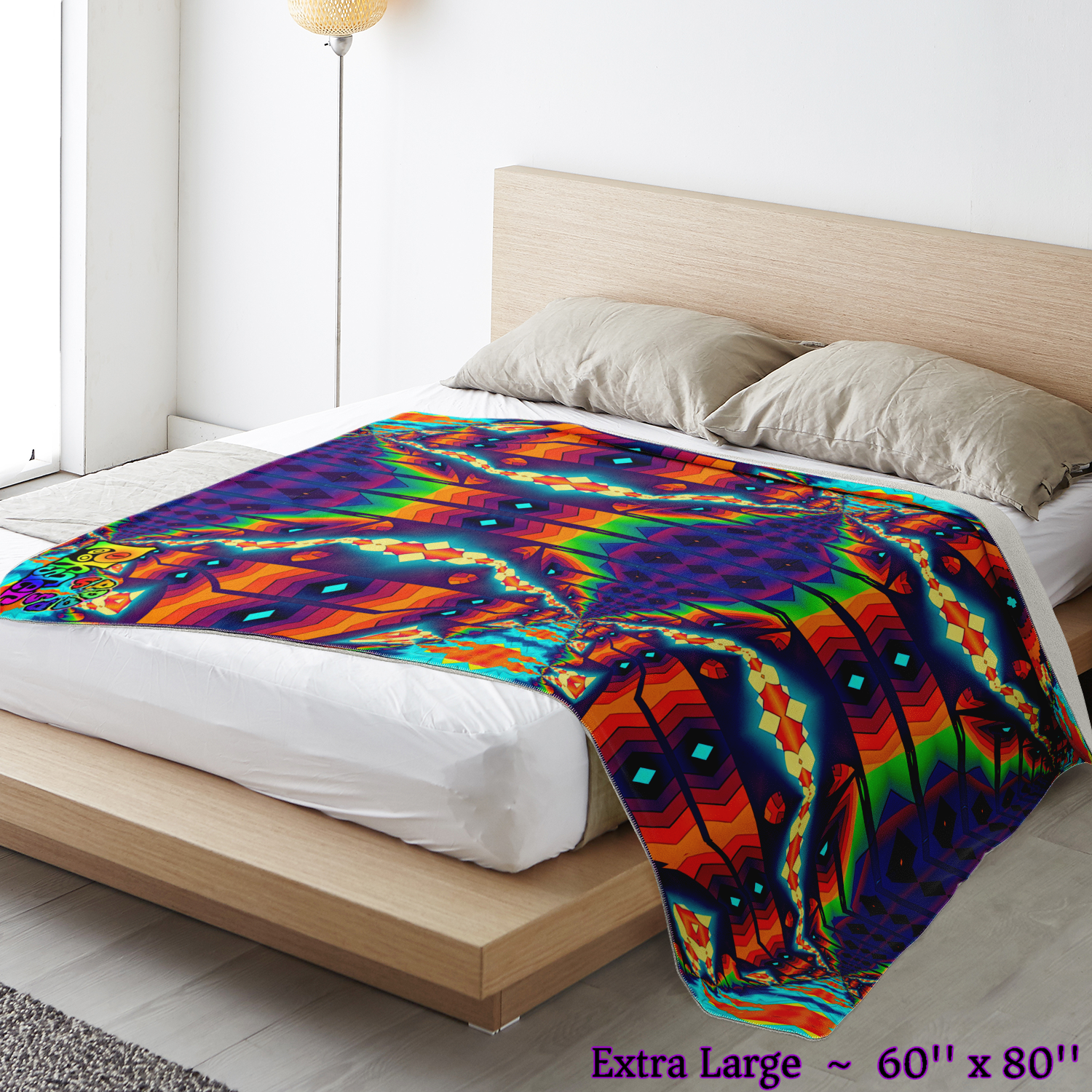 Kaleidospoops | Microfleece Blanket