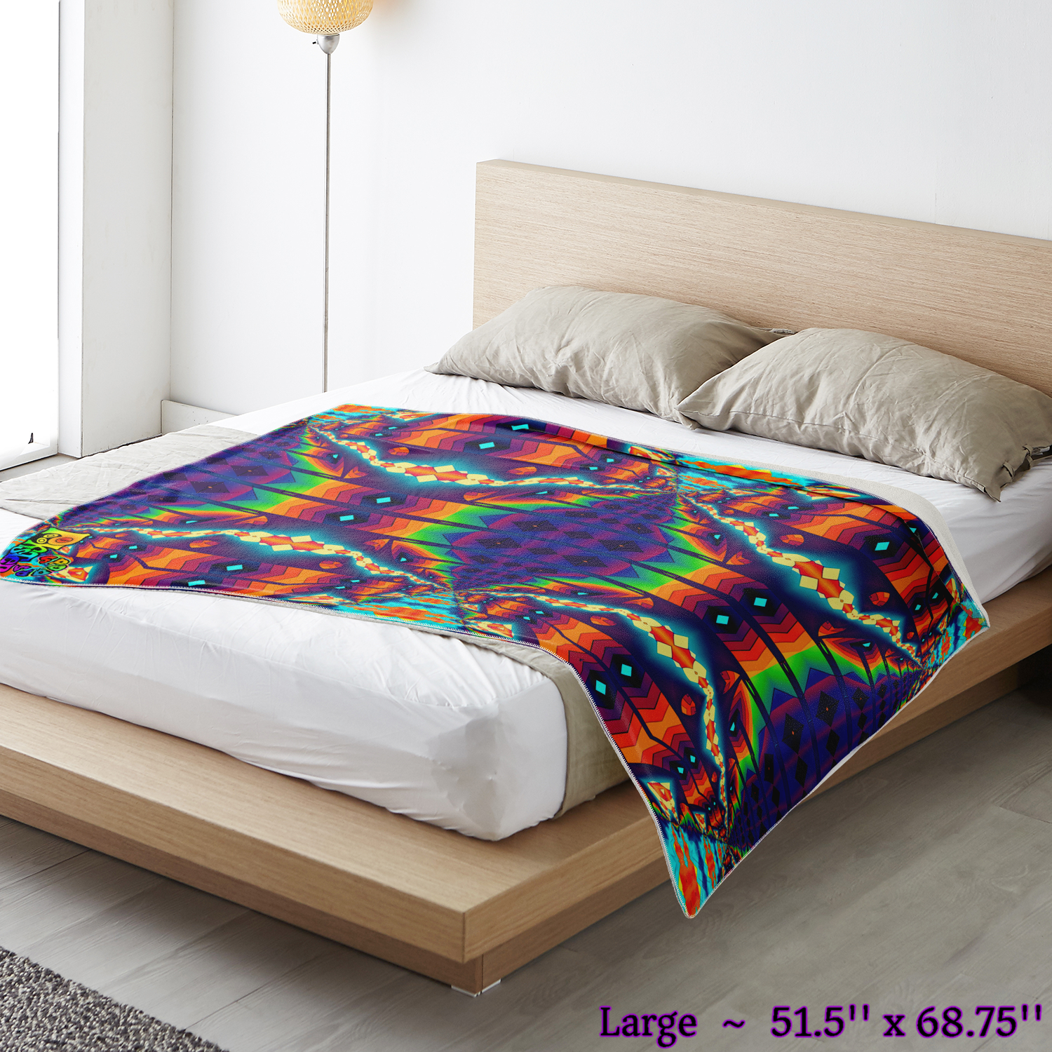 Kaleidospoops | Microfleece Blanket