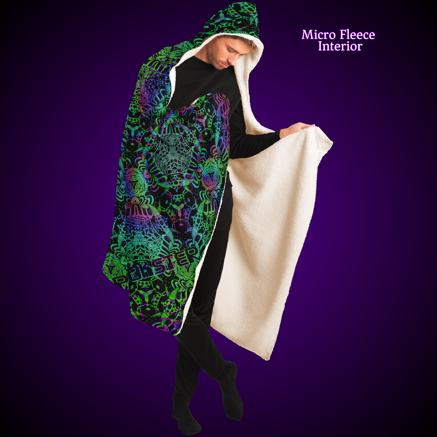 Psilocyber BTV - Hooded Blanket