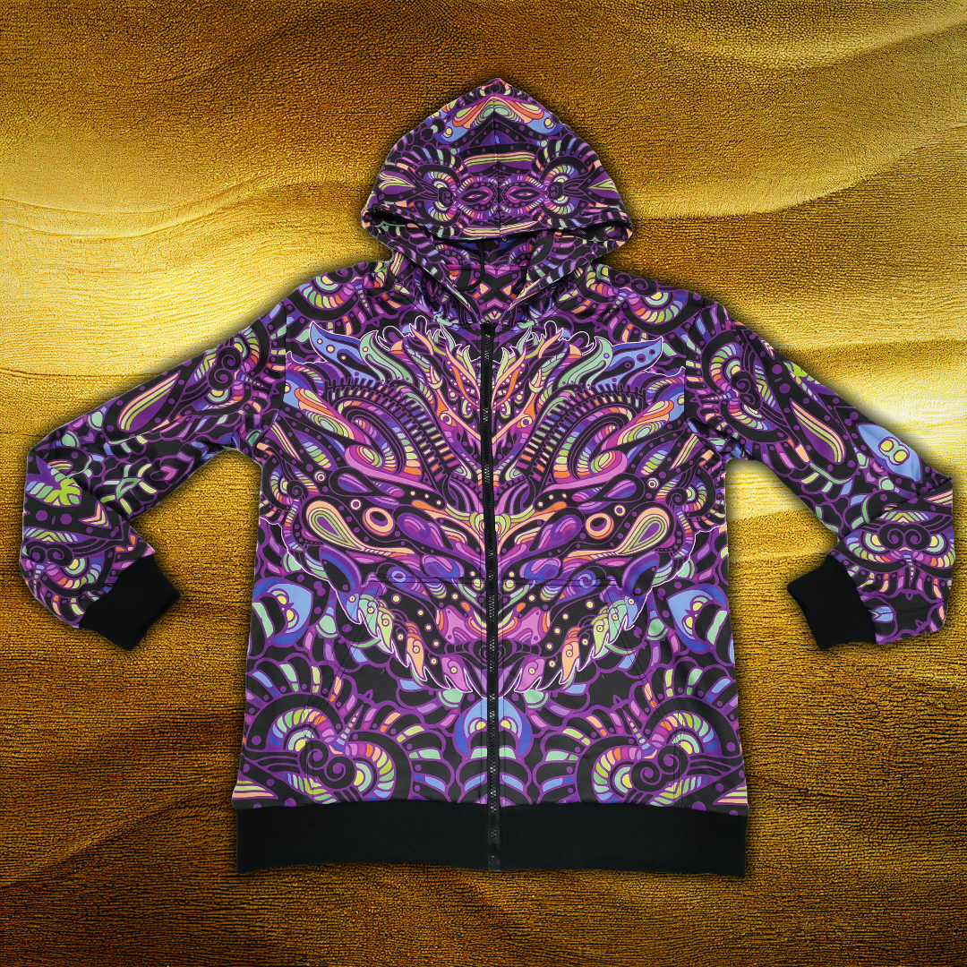 Lord of the Veil Hooded Sweatshirt (Reversible)