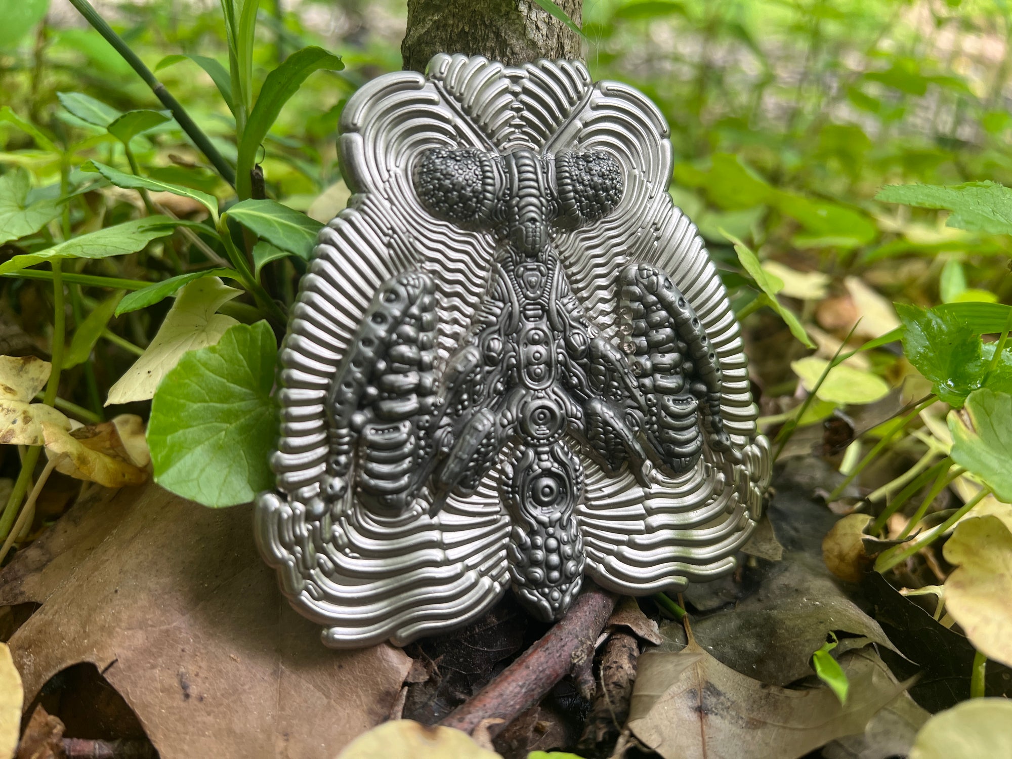 Mantis 3D (Silver / Antique Silver)