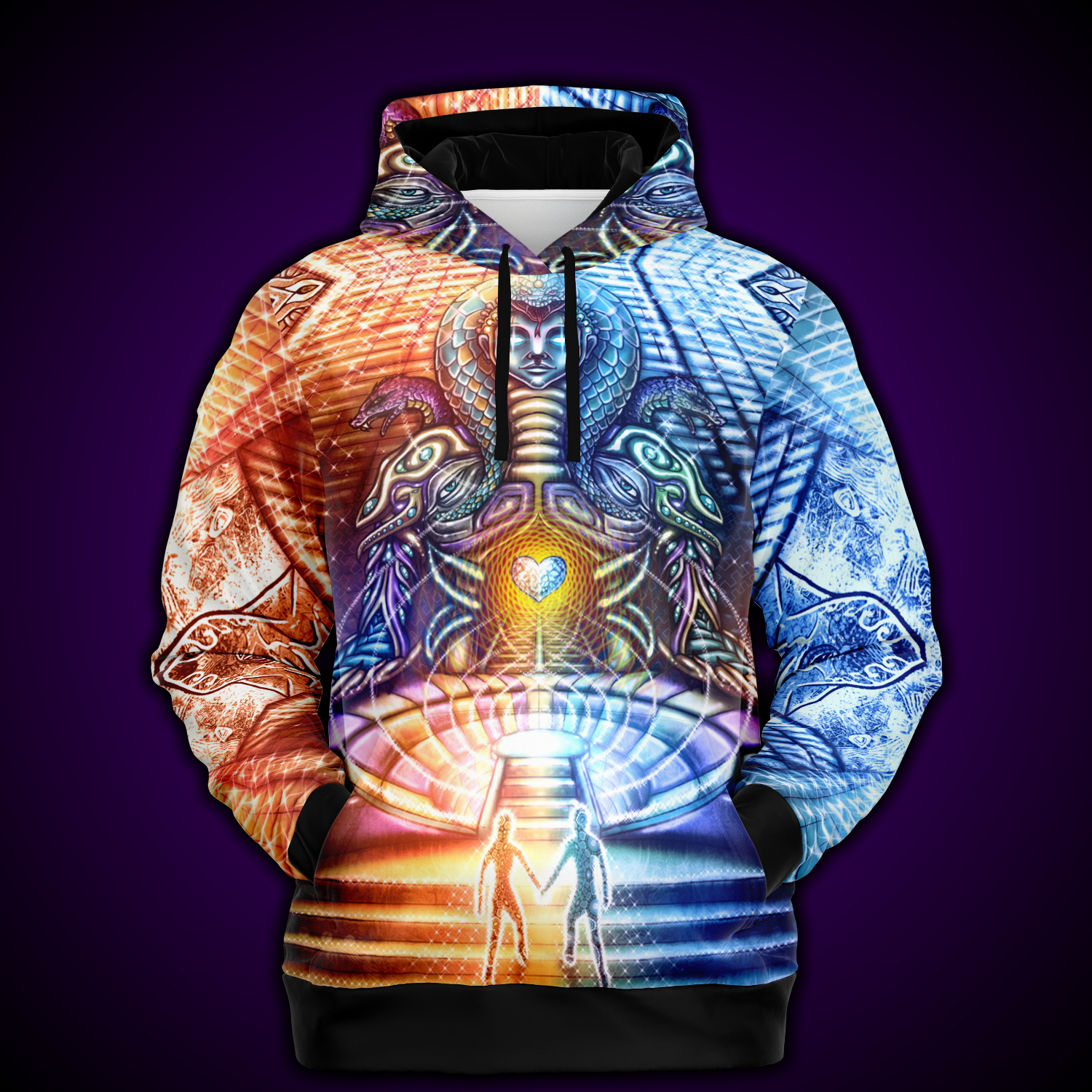 FireMoon FrozenSun | Salvia Droid Hoodie – Pookster Palace