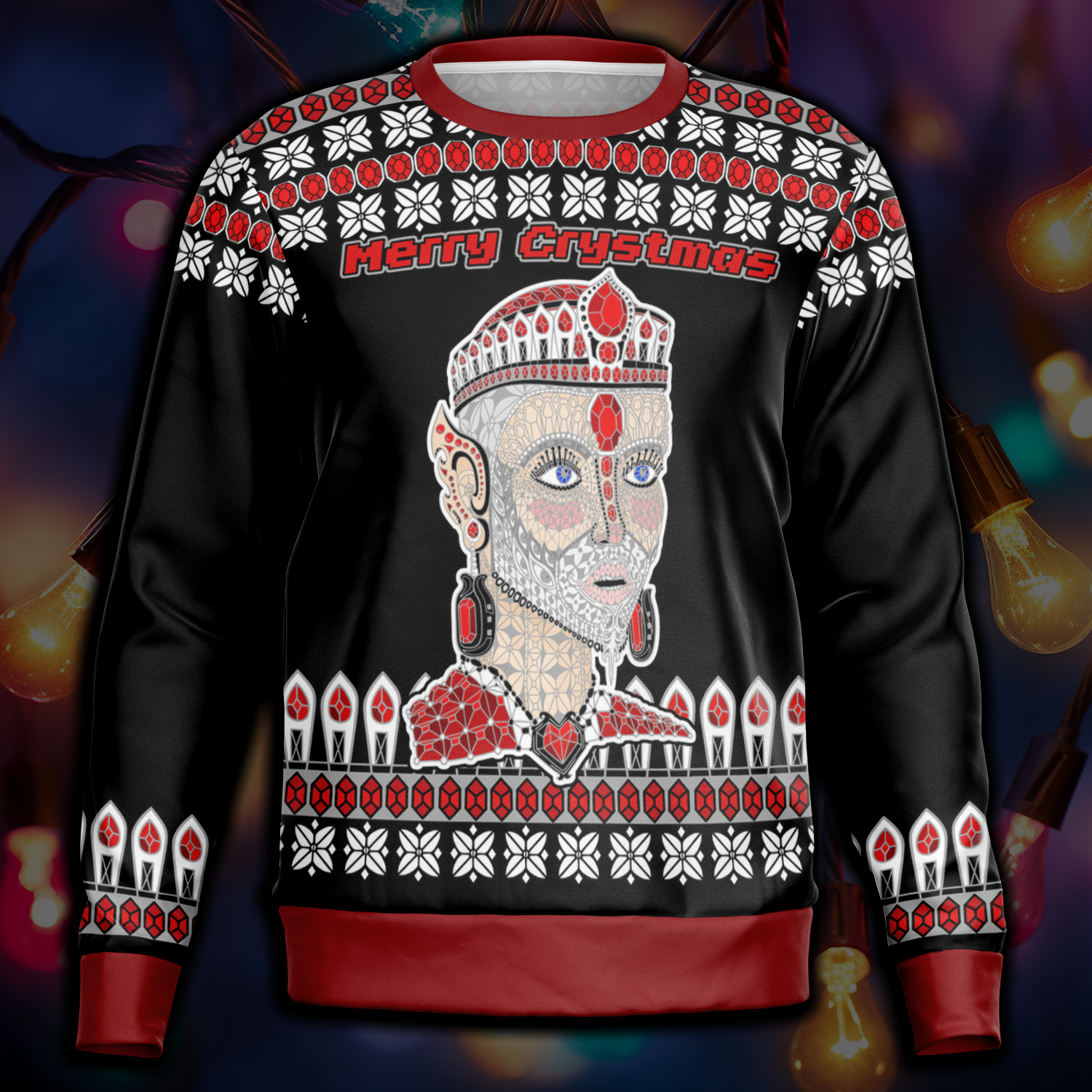 Crystmas | Fashion Sweatshirt | Salvia Droid