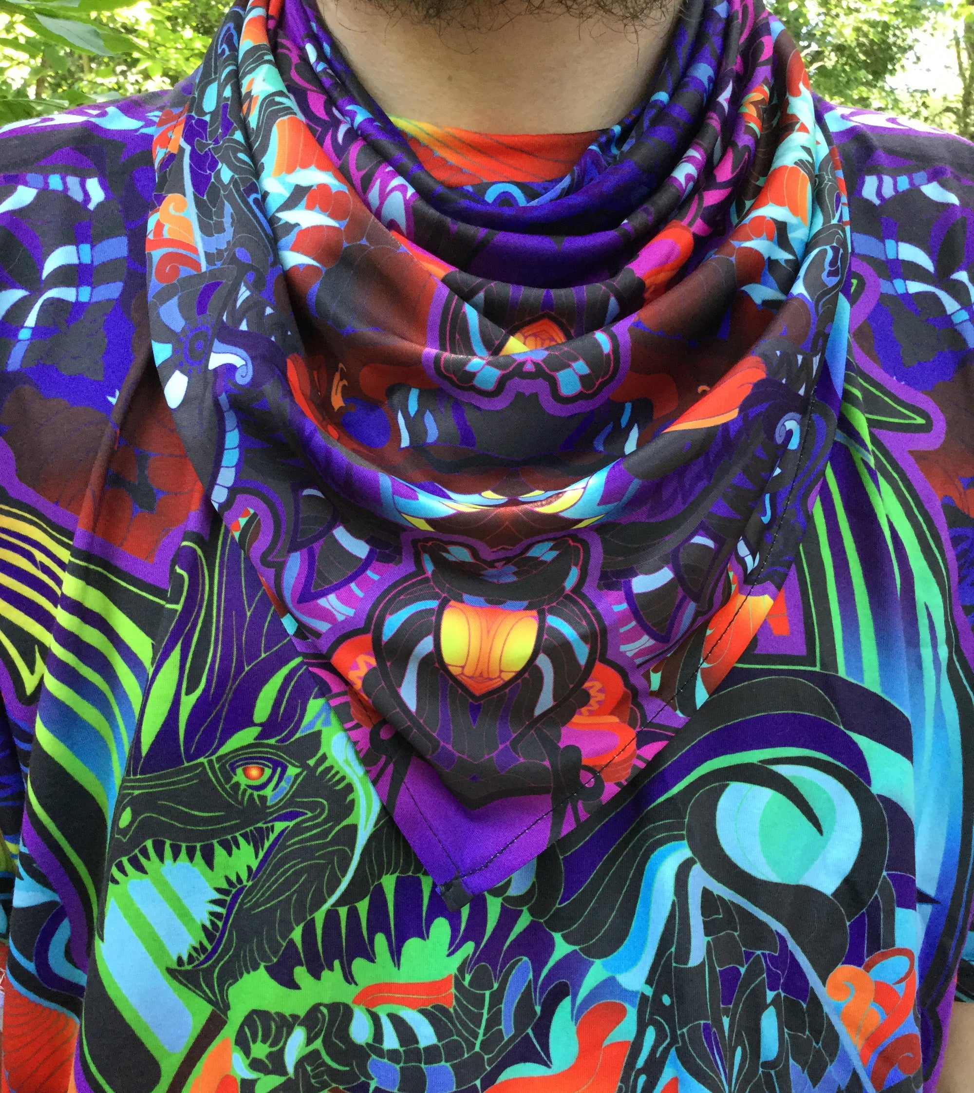 Portal Dragon Sublimated Bandana