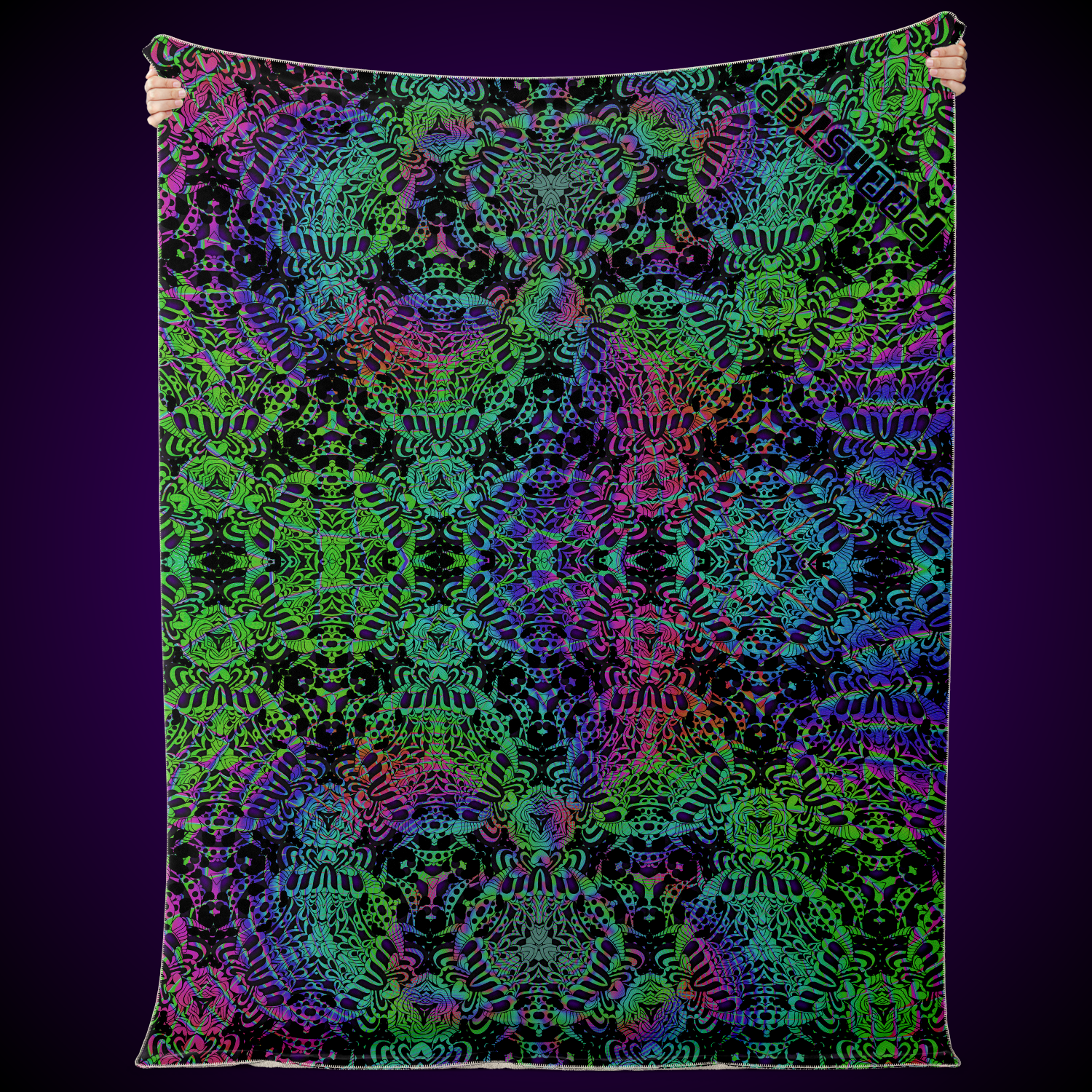 Psilocyber BTV - Microfleece Blanket