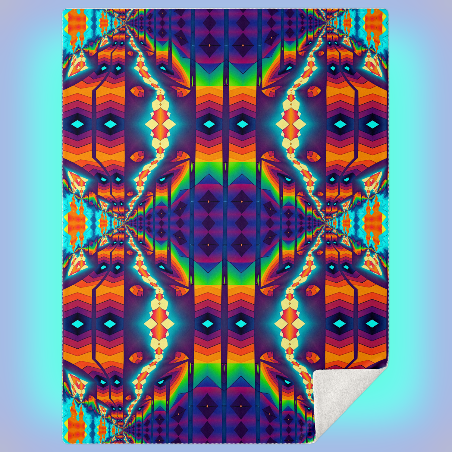 Kaleidospoops | Microfleece Blanket