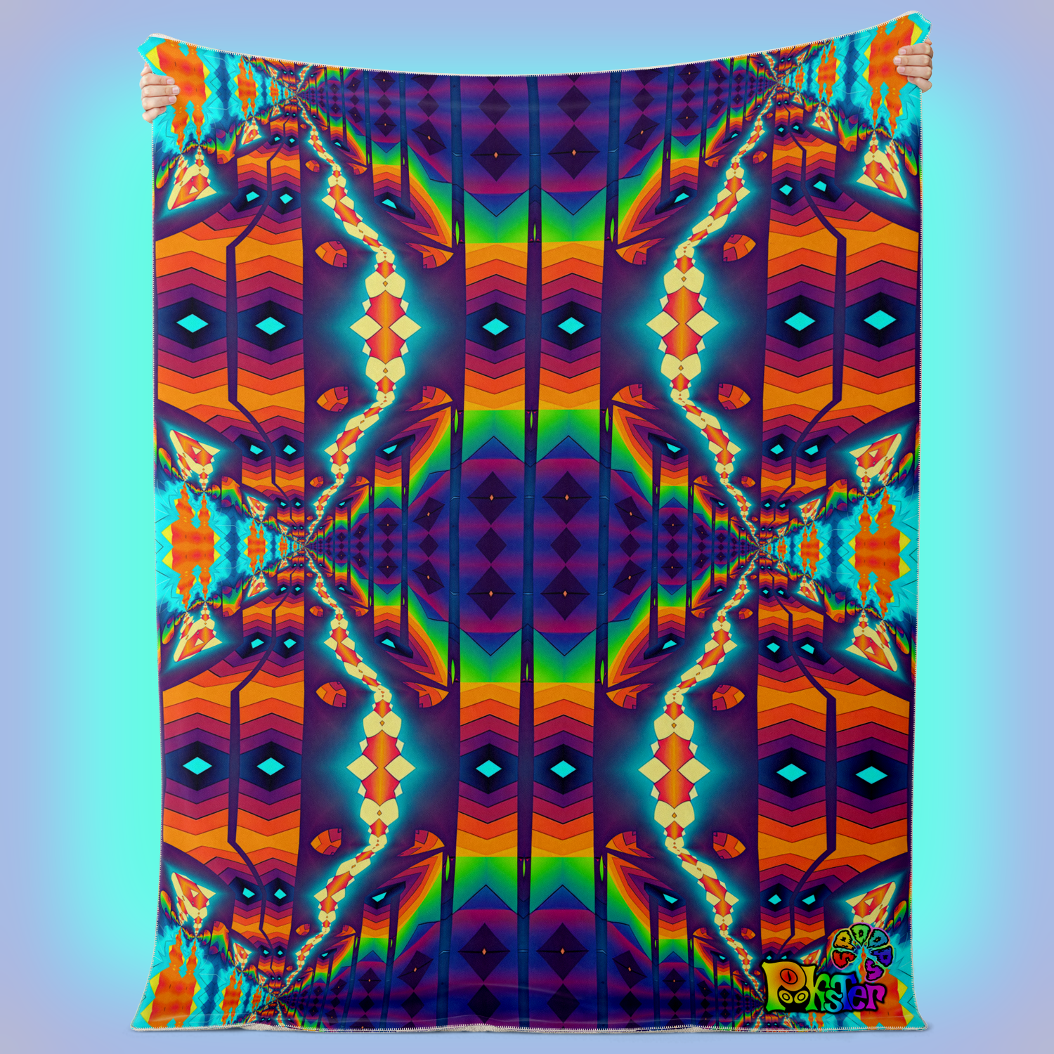 Kaleidospoops | Microfleece Blanket
