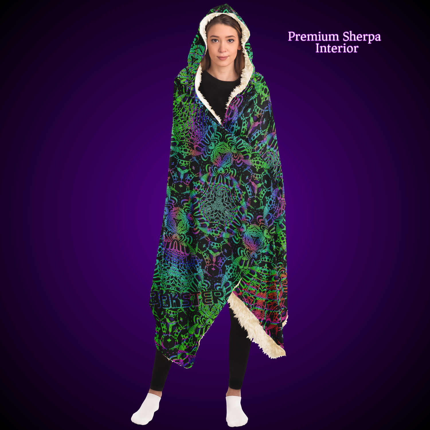 Psilocyber BTV - Hooded Blanket