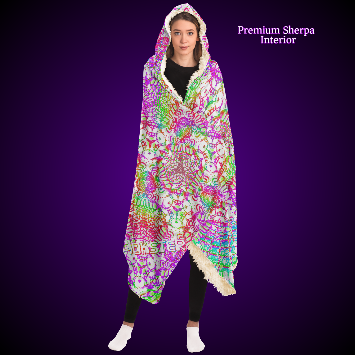 Psilocyber BTV - Hooded Blanket (Inverted)