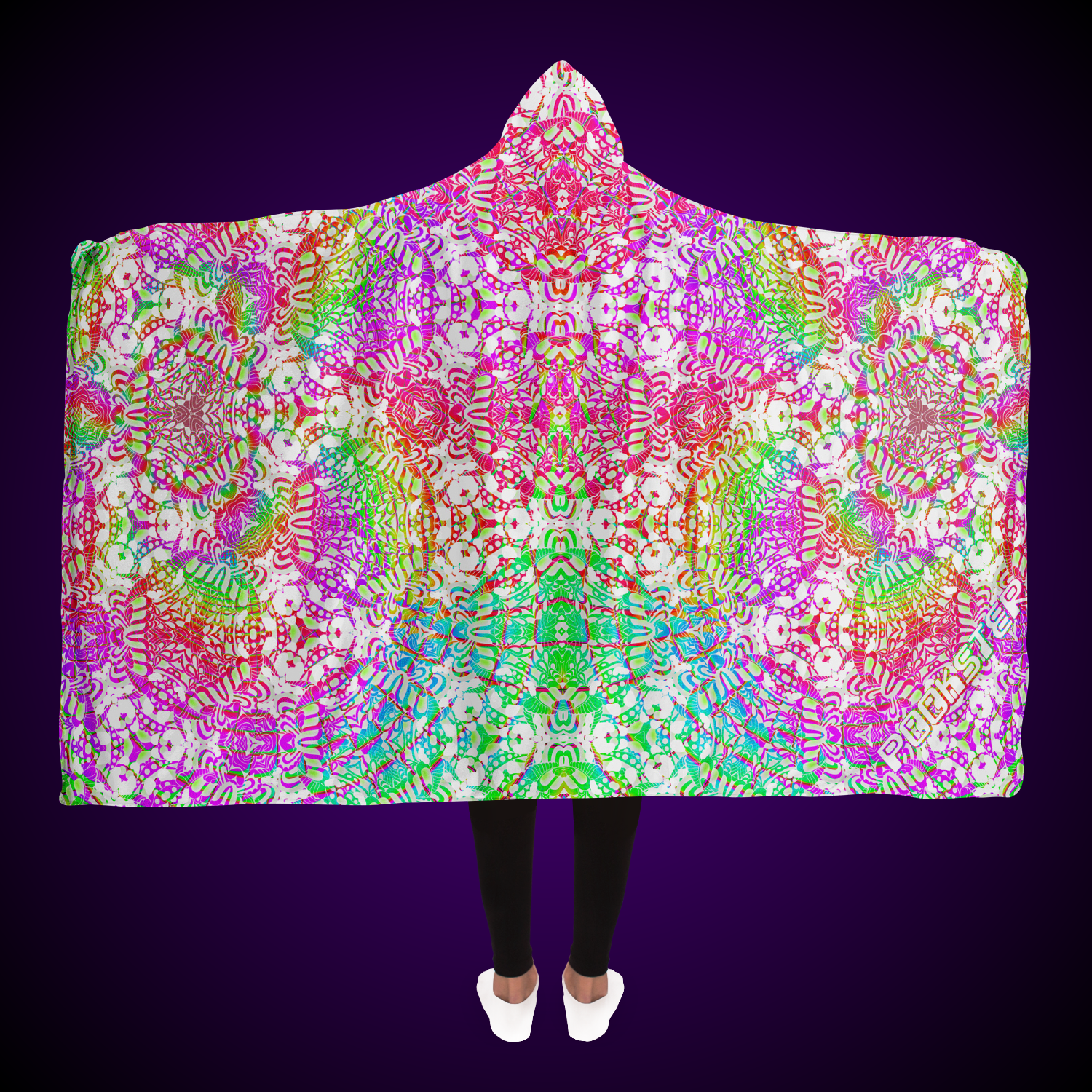 Psilocyber BTV - Hooded Blanket (Inverted)