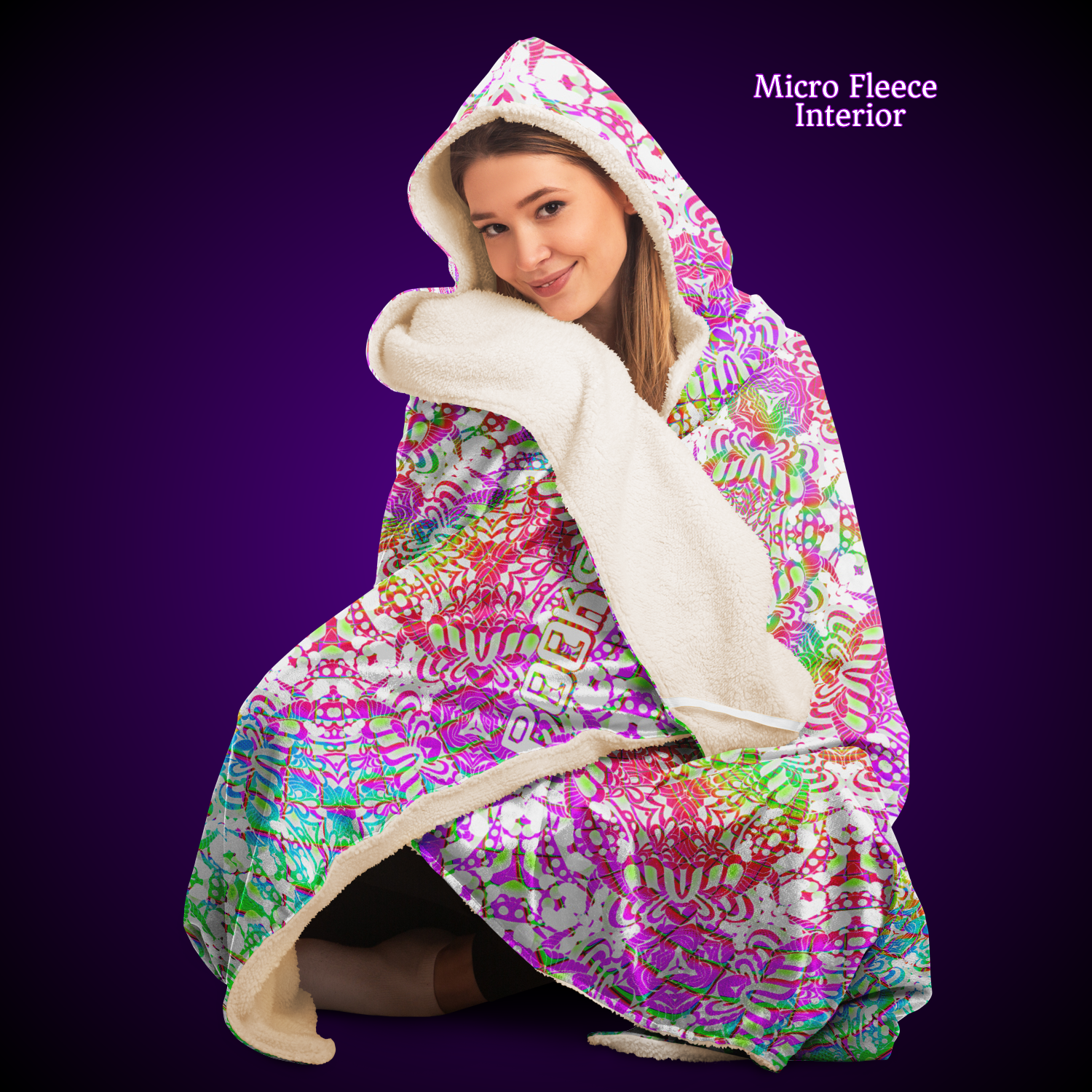 Psilocyber BTV - Hooded Blanket (Inverted)