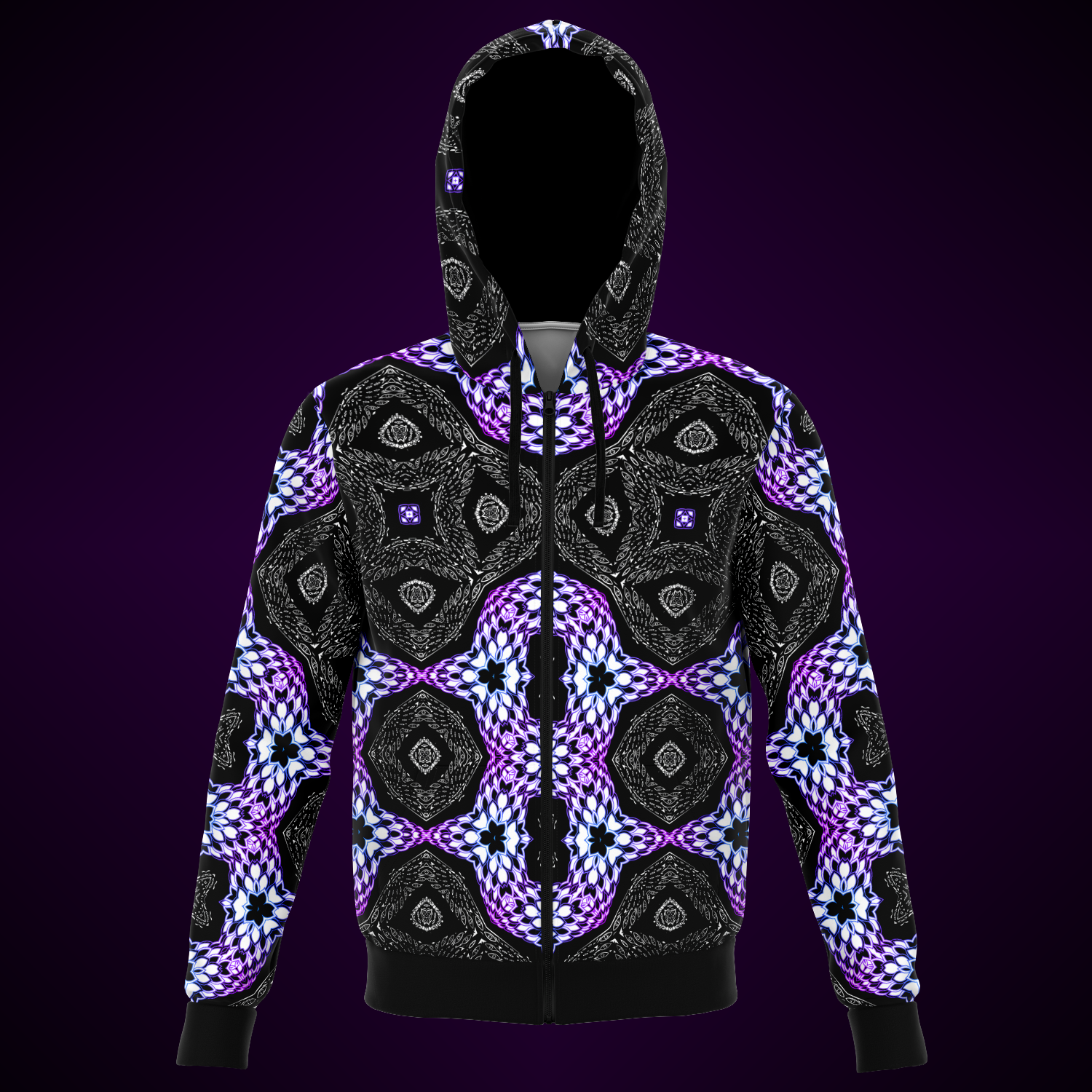 Accurate Angels DBA | Salvia Droid Zip-Up Hoodie